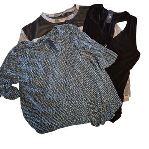 NALLY & MILLIE USA Bundle! Three Tops, Size L NWT
